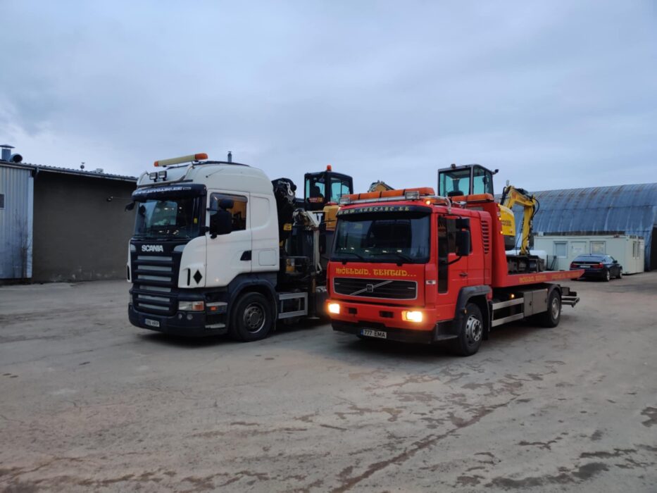 Puksiirabi, K&auml;ivitusabi, Remondiabi -Tallinnas ja &uuml;le Eesti